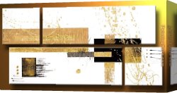 Abstract Canvas Paintings - 92778 by Abstract