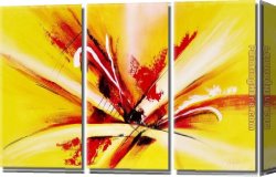 Abstract Canvas Paintings - 9706 by Abstract