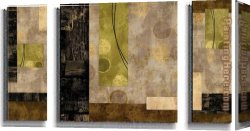 Abstract Canvas Paintings - Brent Nelson Elevate and Escalate by Abstract