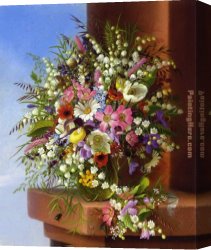 Promise of Spring Canvas Paintings - Spring Bouquet by Adelheid Dietrich