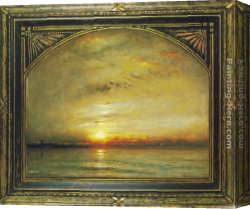 Goodwin Canvas Paintings - Blakeney Norfolk by Albert Goodwin