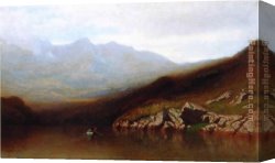 The Boating Party Canvas Paintings - Boating in the Adirondacks by Alexander Helwig Wyant