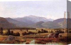 Mount Etna From Taormina Canvas Paintings - Mount Washigton Valley by Alexander Helwig Wyant