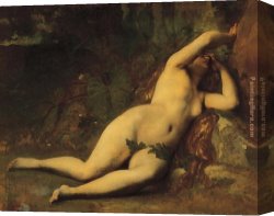 Alexandre-gabriel Canvas Paintings - Eve After the Fall by Alexandre Cabanel