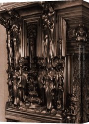 Gilbert Canvas Paintings - A Dream of Joy During a Sleep of Sorrow - detail by Alfred Gilbert