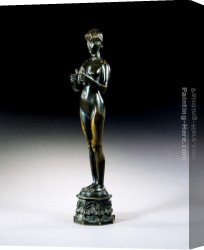 Gilbert Canvas Paintings - Offering to Hymen by Alfred Gilbert