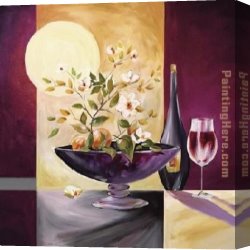 Hard Times Canvas Paintings - Time to Unwind I by Alfred Gockel