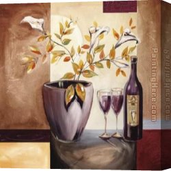 Hard Times Canvas Paintings - Time to Unwind II by Alfred Gockel