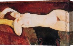 Grande Canvas Paintings - Le Grande Nu by Amedeo Modigliani