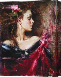 A Special Moment I Canvas Paintings - A Moment in Time by Andrew Atroshenko
