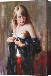 Which One Do You Love Best Canvas Paintings - First Love by Andrew Atroshenko