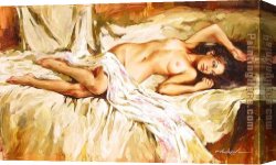 Which One Do You Love Best Canvas Paintings - Just for Love by Andrew Atroshenko