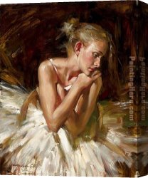 Thoughts Before The Dance Canvas Paintings - Thoughts before the Dance by Andrew Atroshenko
