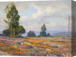 California Canvas Paintings - California 4 by Angel Espoy