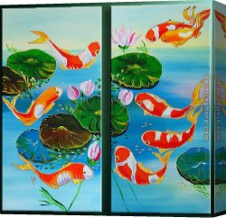 Animal Canvas Paintings - 4433 by Animal