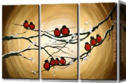 Animal Canvas Paintings - 6109 by Animal