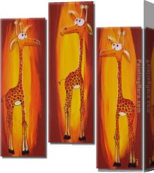 Animal Canvas Paintings - 7162 by Animal