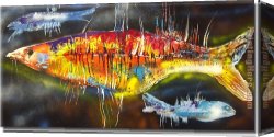Animal Canvas Paintings - 8113 by Animal