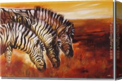 Animal Canvas Paintings - 8200 by Animal