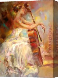 Harmony Canvas Paintings - Harmony II by Anna Razumovskaya
