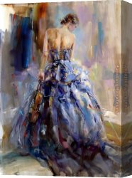 Which One Do You Love Best Canvas Paintings - Love Story by Anna Razumovskaya