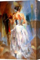 St Gregory Delivers The Soul of a Monk Canvas Paintings - Soul Enchanted by Anna Razumovskaya
