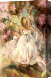 Promise of Spring Canvas Paintings - Spring Blossom by Anna Razumovskaya