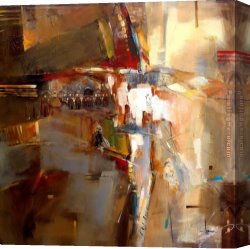 Anna Canvas Paintings - Venice by Anna Razumovskaya