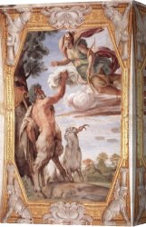 Annibale Carracci Canvas Paintings - Homage to Diana by Annibale Carracci