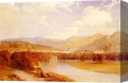 Como Canvas Paintings - Como by Arthur Joseph Meadows