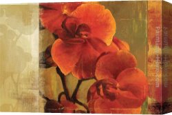 Jensen Canvas Paintings - Crimson Delight by Asia Jensen