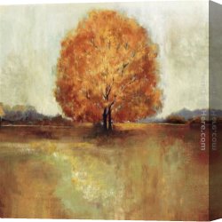 Johan Laurentz Jensen Canvas Paintings - Field of Dreams by Asia Jensen