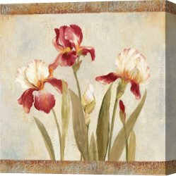 Johan Laurentz Jensen Canvas Paintings - Iris Tapestry II by Asia Jensen