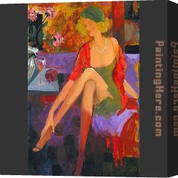 Afternoon Canvas Paintings - romantic afternoon by Avtandil