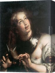 Bernardo Strozzi Canvas Paintings - Berenice by Bernardo Strozzi