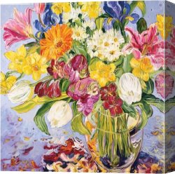 Bobbie Canvas Paintings - A Brand New Day by Bobbie Burgers