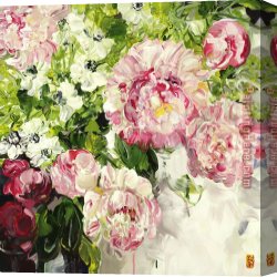 The Wasp's Nest Canvas Paintings - A Mad Nest of Kisses by Bobbie Burgers
