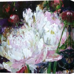 Bobbie Canvas Paintings - Defining Momen by Bobbie Burgers