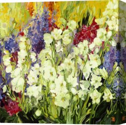 Dehors Canvas Paintings - Dehors by Bobbie Burgers