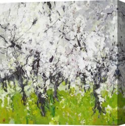 Bobbie Canvas Paintings - If Fate Should Break My Stride by Bobbie Burgers