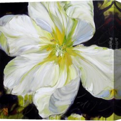 Bobbie Canvas Paintings - Impact by Bobbie Burgers