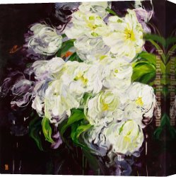 Bobbie Canvas Paintings - Irresistibly Intimate by Bobbie Burgers