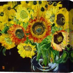 Bobbie Canvas Paintings - Love Dance by Bobbie Burgers