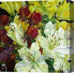 Preserved Canvas Paintings - Peace Preserved by Bobbie Burgers