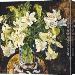 Bobbie Canvas Paintings - Purity by Bobbie Burgers