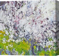 Bobbie Canvas Paintings - There She Stands by Bobbie Burgers