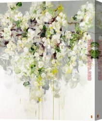 Bobbie Canvas Paintings - Those Blossoms You Gave So Freely 4 by Bobbie Burgers