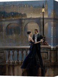 Under The Stars Canvas Paintings - Under the Stars by Brent Lynch