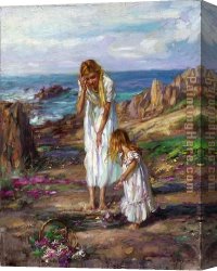 Innocence Canvas Paintings - AGE OF INNOCENCE by Cao Yong