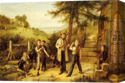 Maker Canvas Paintings - The Peace Maker by Charles Hunt